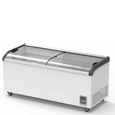 Thermaster Glass Sliding Lid Freezer - 666L for Commercial Use