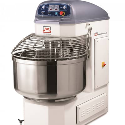 Mecnosud SMM1130 Spiral Dough Mixer with 200L Bowl and Dual Motor