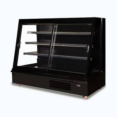 alt="Bromic SVM2500SD-NR Semi Vertical Multideck Display Fridge – 885L Capacity"