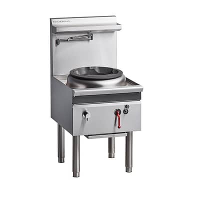 Cobra CW1H-D - 1 Hole Gas Waterless Wok - Duckbill Burner