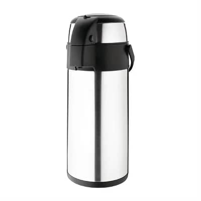 Pump Action Airpot St/St Double Wall - 5.0Ltr