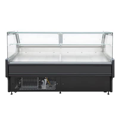 AG SDS1500 Square Deli Display | 1.5m | 370L | Frameless Glass & LED