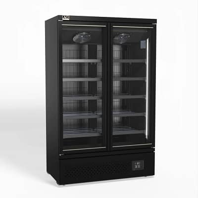 AG CSB1000 Upright Display Fridge with 1000L Capacity – Ideal for Supermarkets & Takeaway Shops