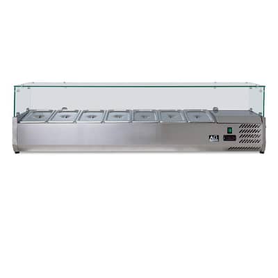 AG VRX1600-380 Bench Top Saladette / Pizza Showcase - 1600mm