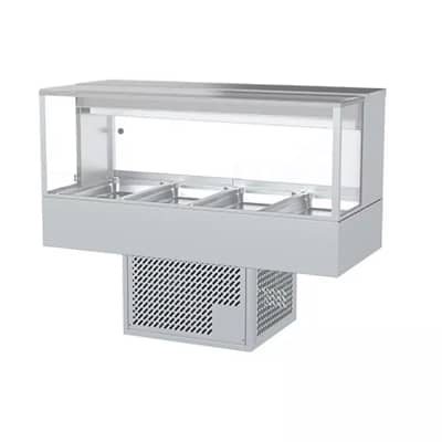 Woodson WR.CFSQ24 Cold Food Display – 4 Module 1355mm