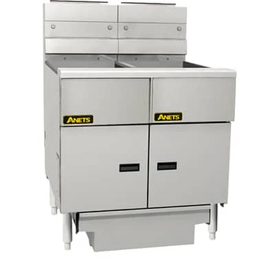 Anets FDAGG214R Goldenfry 2 Fryer Self-Oil Filter Drawer System