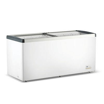 Thermaster WD586G 586L Glass Lid Chest Freezer