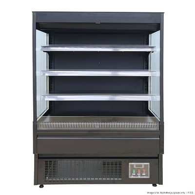 Thermaster OP-1270S Self-Serve Square Open Display Fridge - 285L