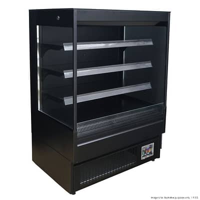 Thermaster OP-0970S Self-Serve Square Open Display Fridge - 216L
