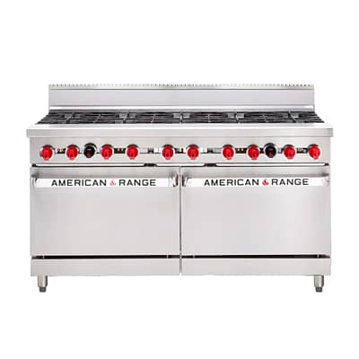 American Range AAR.10B Oven Range – 10 Burner Double Oven
