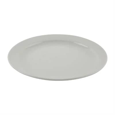 Olympia S753 Athena Narrow Rimmed Plates – 9-inch White Porcelain (36 Pack)