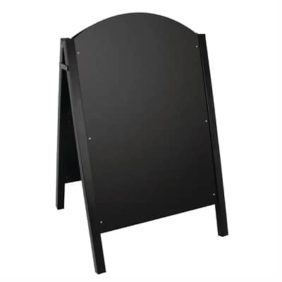 Olympia CL009 Metal Framed Footpath Board – Large Chalkboard Sign