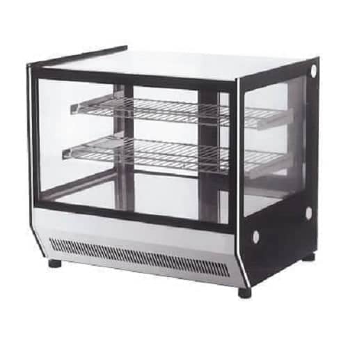 Counter Top Square Glass Hot Food Display - GN-900HRT - Image 2