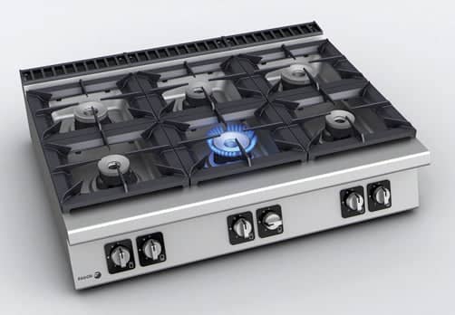 Fagor Kore 900 Series Gas 6 Burner with Gas Oven - C-G961OPH - Image 2