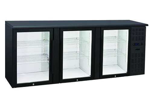 Anvil BBZ0300 Three Door Backbar Fridge 500L – Ideal for Bars & Restaurants