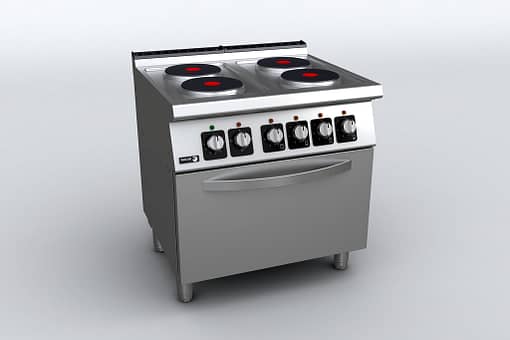 Fagor Kore 700 Series Electric 4 Burners with oven  C-E741 - Image 2