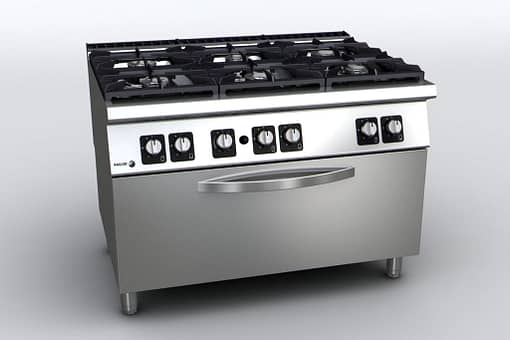 Fagor Kore 900 Series Gas 6 Burner with Gas Oven - C-G961OPH - Image 3