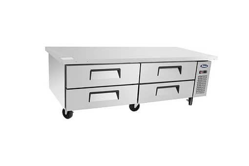 Atosa MGF8453 Stainless Steel Chef Base with 4 Drawers - 1840mm