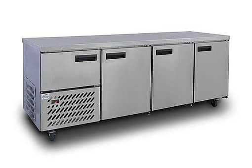 Anvil UBS6240(H) Under Bar Fridge with 3½ Doors, Stainless Steel Finish