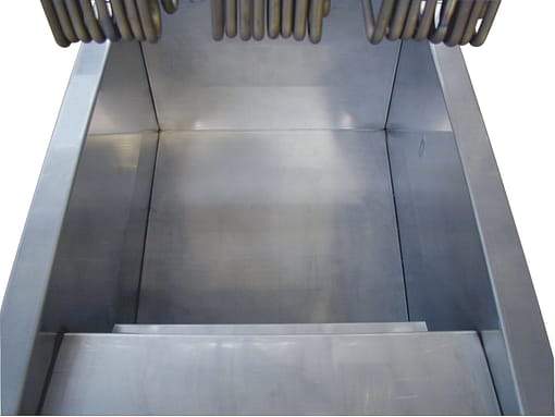 Austheat AF812R Single Pan Two Basket Electric Fryer - Rapid Recovery, 3 Phase, 16.7kW - Image 3