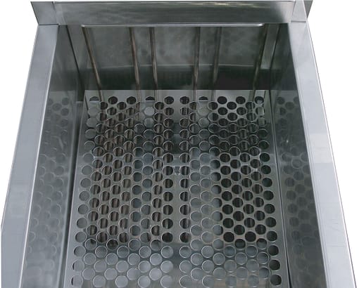 Austheat AF812R Single Pan Two Basket Electric Fryer - Rapid Recovery, 3 Phase, 16.7kW - Image 5