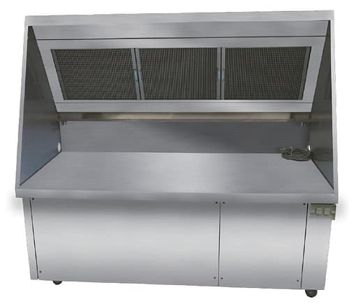 Commercial Ductless Exhaust Hood - 1500mm - Powerful & Efficient DH1500-750