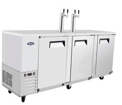 Atosa MKC90 Triple Door Commercial Keg Cooler - Eco-Friendly 850L