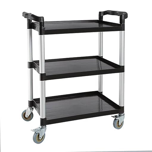 Vogue Mobile Trolley Compact Polypropylene Black - 130kg - Image 2