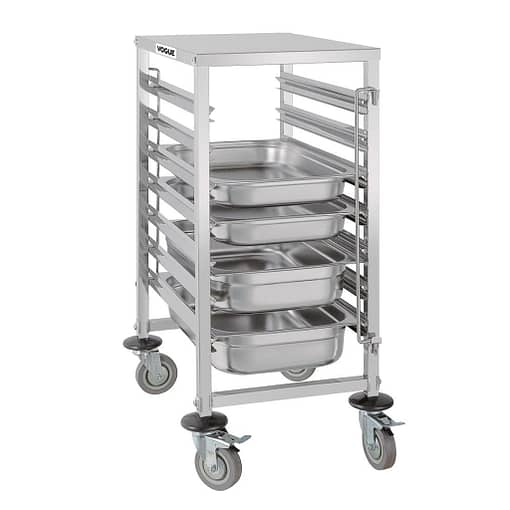 Vogue Gastronorm 1/1 Racking Trolley (7 Level) - Image 2