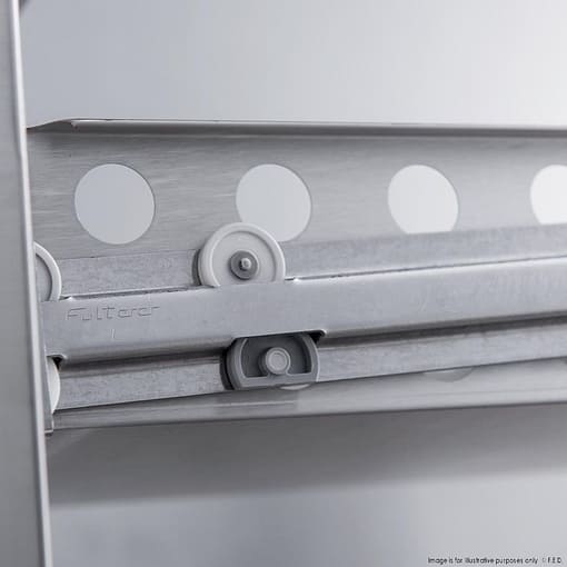 FED-X Six Drawer Compact Workbench Fridge - XGNS1300-6D - Image 5