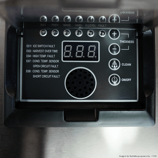 Blizzard Underbench Bullet Ice Maker 25Kg - SN-25C - Image 4