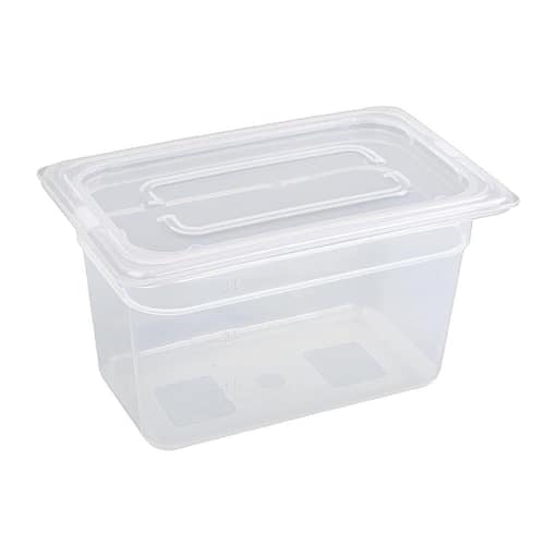 Vogue Polypropylene 1/4 Gastronorm Tray 150mm (GJ524) - Image 2