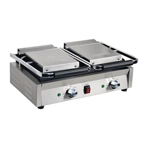 Apuro Bistro Double Ribbed Contact Grill (DY994-A) - Image 2