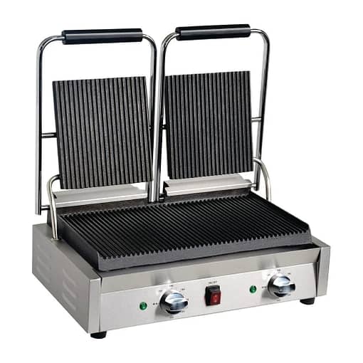 Apuro Bistro Double Ribbed Contact Grill (DY994-A)