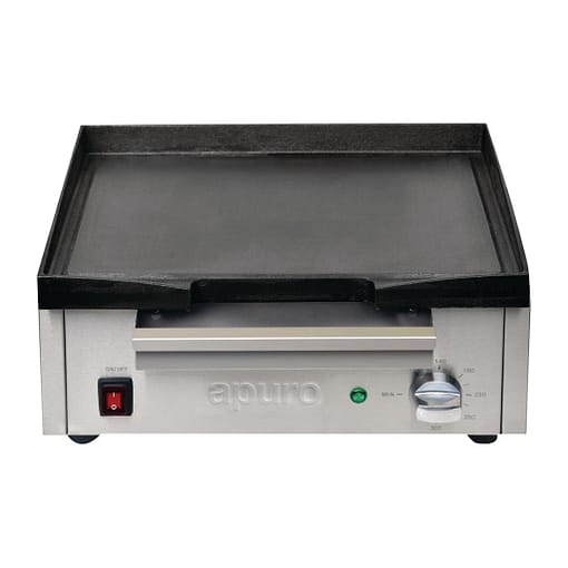 Apuro Counter Top Electric Griddle - 385x280mm - Image 2