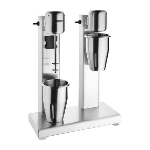 Apuro CY423-A Double Milkshake Mixer | Twin-Head Commercial Shaker - Image 2