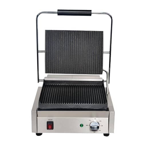 Apuro Large Contact Grill Ribbed Plates (DY995-A) - Image 2