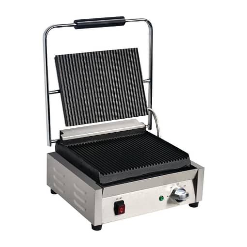 Apuro Large Contact Grill Ribbed Plates (DY995-A) - Image 3