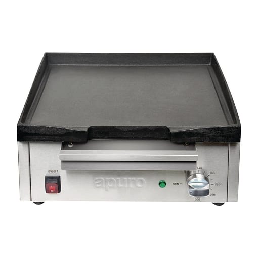 Apuro Counter Top Electric Griddle - 380x385mm - Image 2