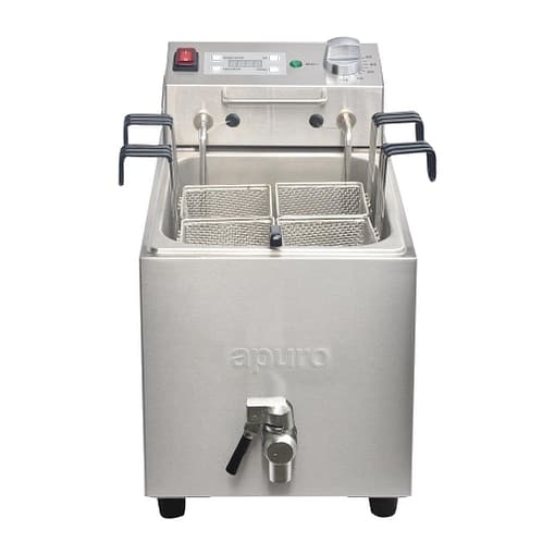 Apuro Pasta Cooker 8Ltr 4 Basket DG077-A - Image 2