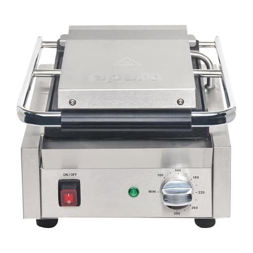 Apuro Single Contact Grill Flat Plates (DY996-A) - Image 2