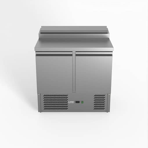 FED-X Two Door Salad Prep Fridge - XGNS900D - Image 3