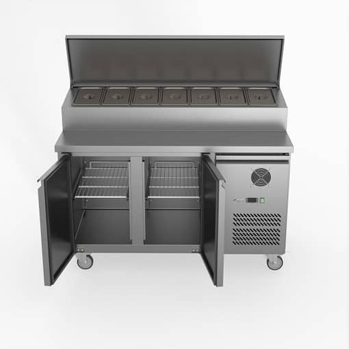 FED-X S/S Two Door Sandwich Counter - XSS7C13S2V - Image 2