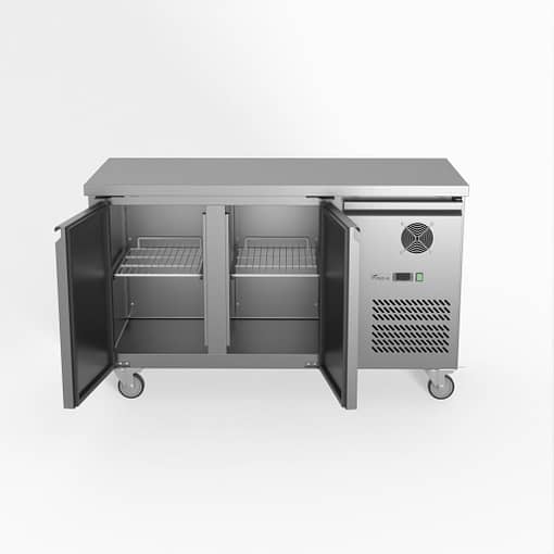 FED-X S/S Two Door Bench Fridge - XUB6C13S2V - Image 2