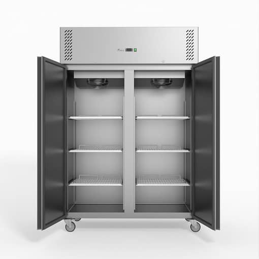 FED-X S/S Two Full Door Upright Fridge - XURC1200SFV - Image 2