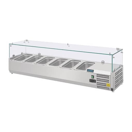 Polar G-Series Countertop Prep Fridge - 6 x GN 1/4 - Image 2