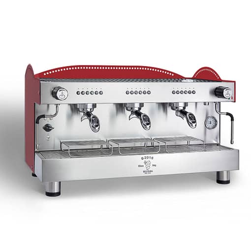 Bezzera 3L Red 3-Group Professional Espresso Machine BZB2016R3DE - Image 2