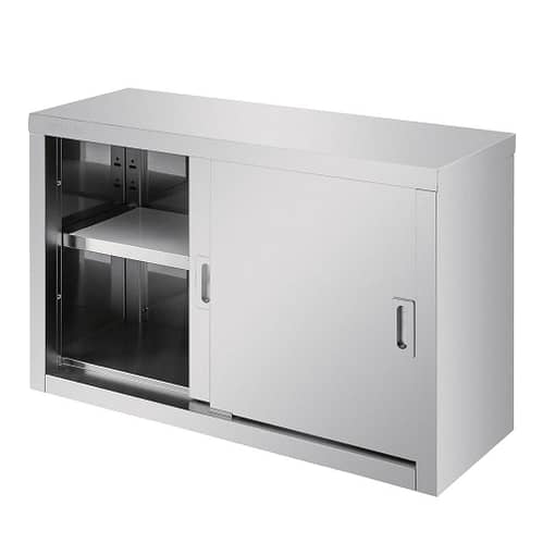 Vogue Wall Cupboard St/St - 600x900x300mm 23 1/2x35 1/2x11 1/2" - Image 2