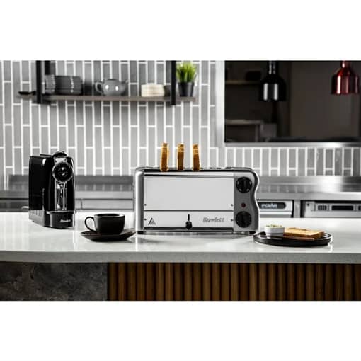 Rowlett Esprit 4 Slot Toaster Chrome with Elements & Sandwich Cage - Image 7