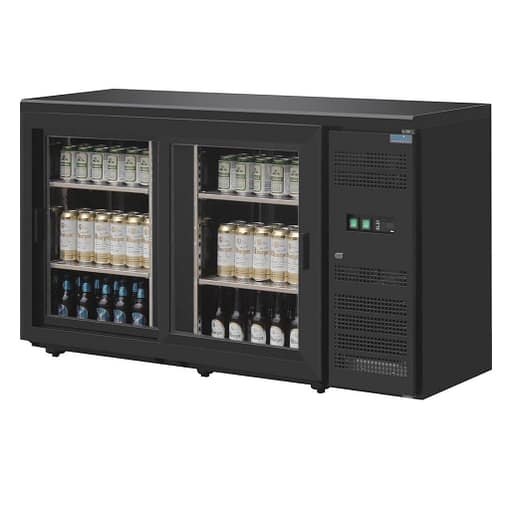 Polar U-Series Back Bar Counter - 2 Door - Image 2